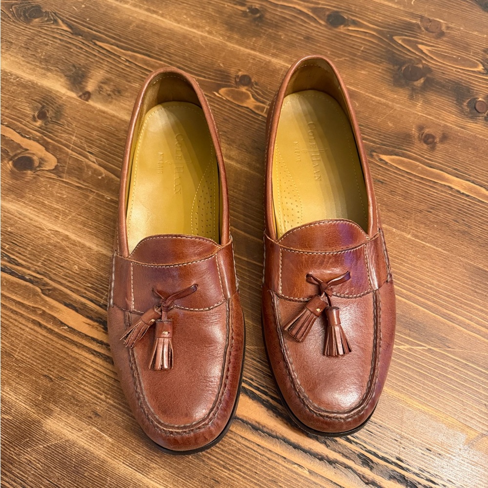 Cole haan men’s tassel dress shoes